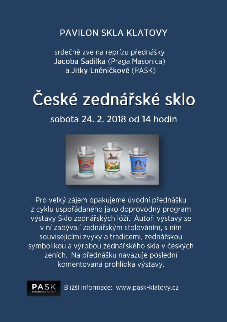 Přednáška Lóže svobodných zednářů v Klatovech